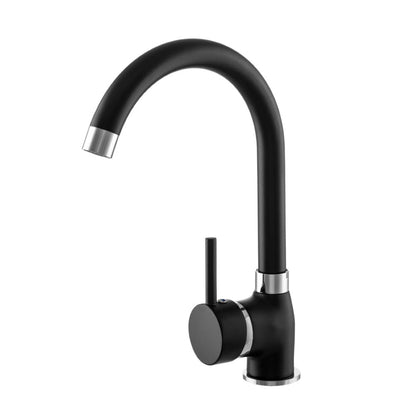 Mitigeur d'évier de cuisine Algea - Noir mat